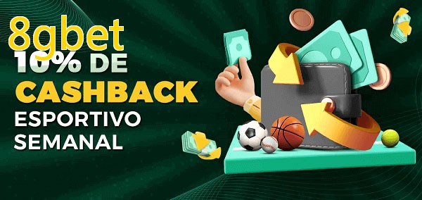 10% de bônus de cashback na 8gbet