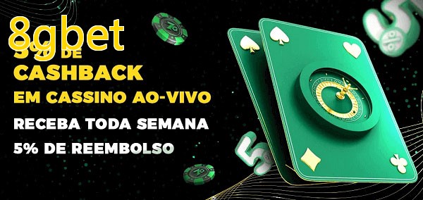 Promoções do cassino ao Vivo 8gbet